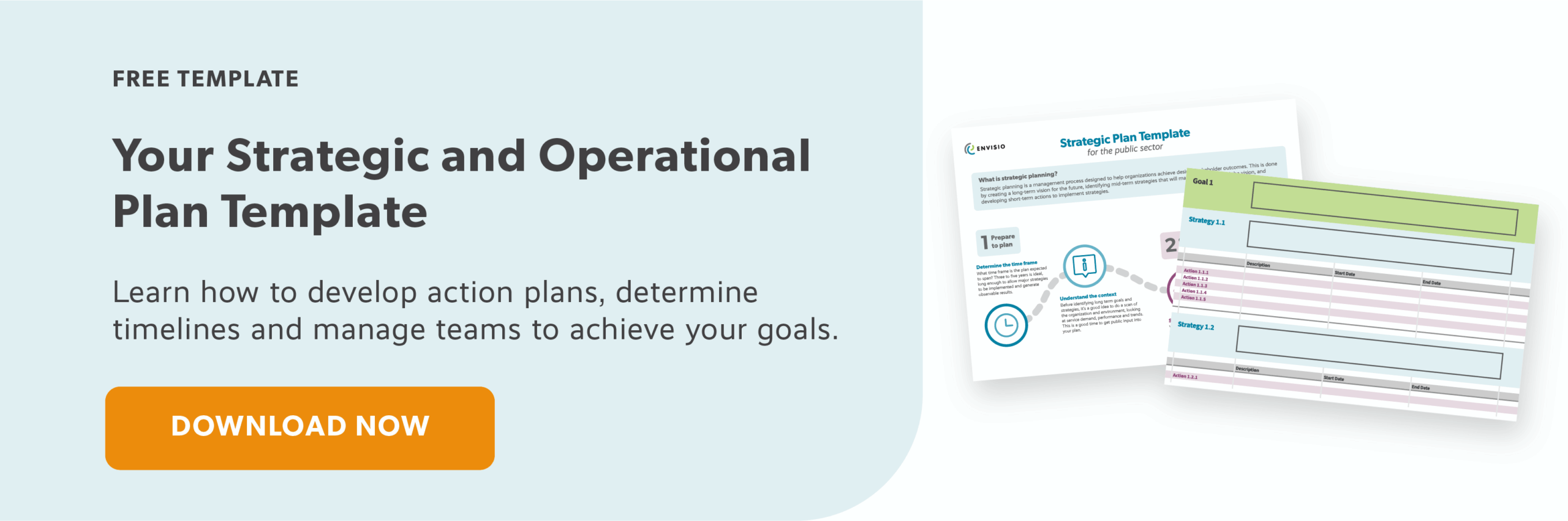 Free Strategic Plan Template CTA