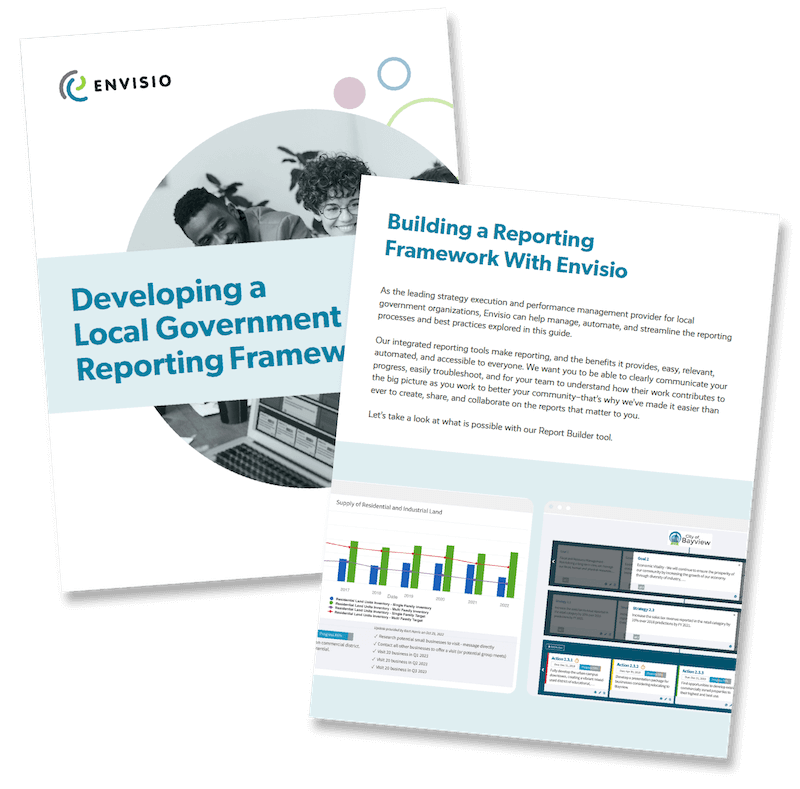 Guide: How to Develop a Local Government Reporting Framework | Envisio