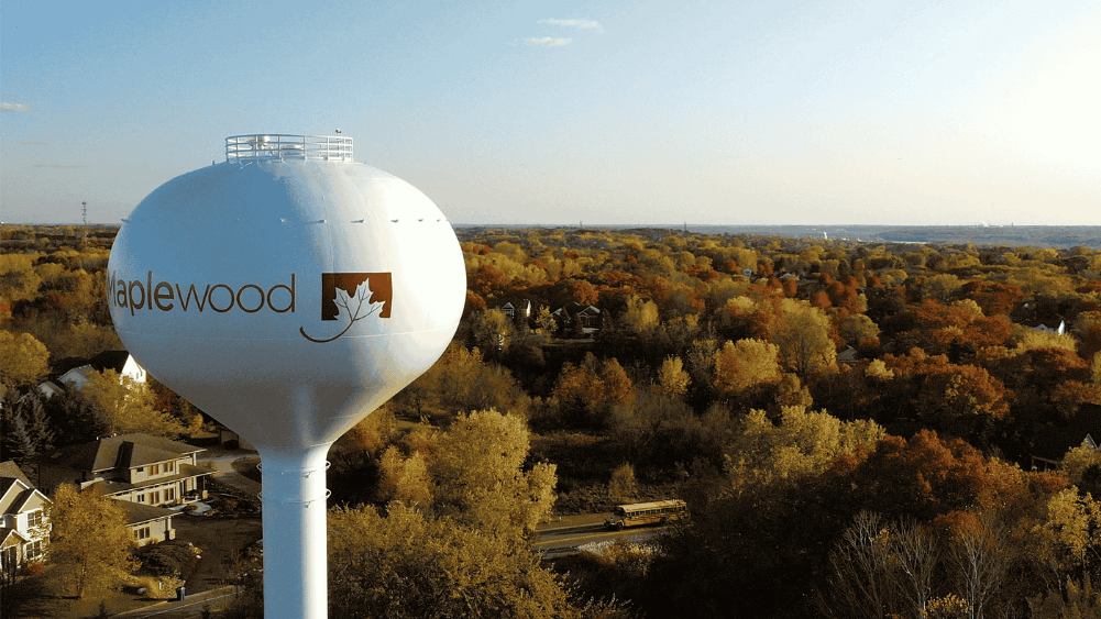 City of Maplewood Minnesota Water Tower