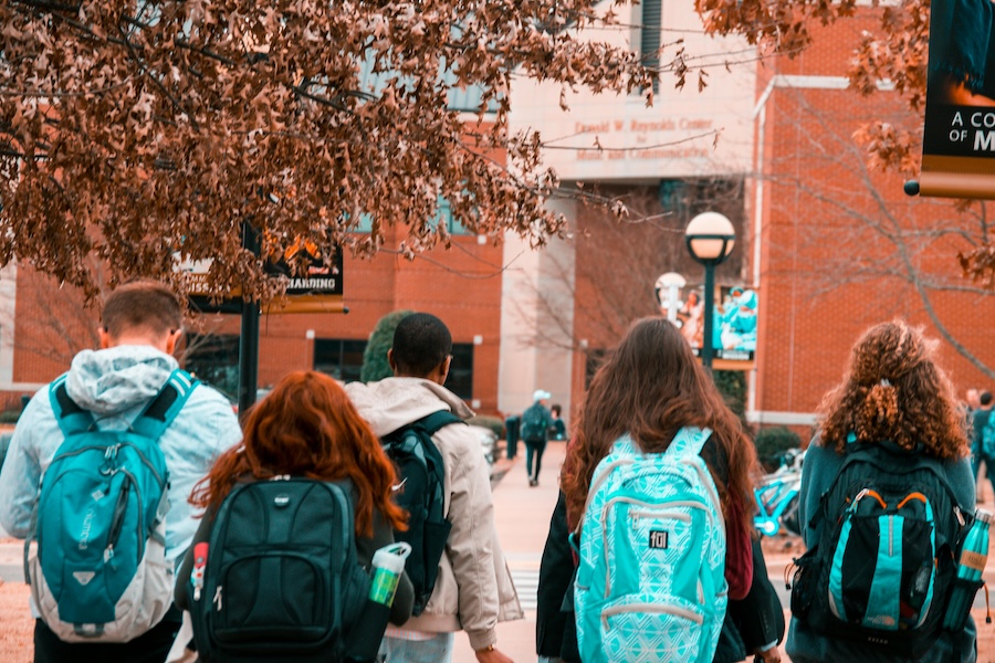 Children Walking to School