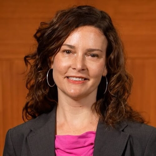 Photo of Kari Carlson from City of Bloomington and part of the Rethinking Budgeting Trailblazers group.