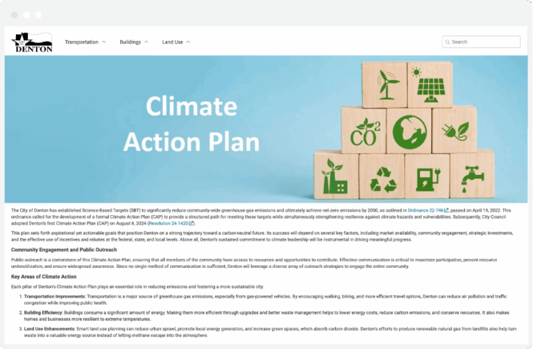 What Makes A Strong Climate Action Plan? 6 Local Government Climate ...