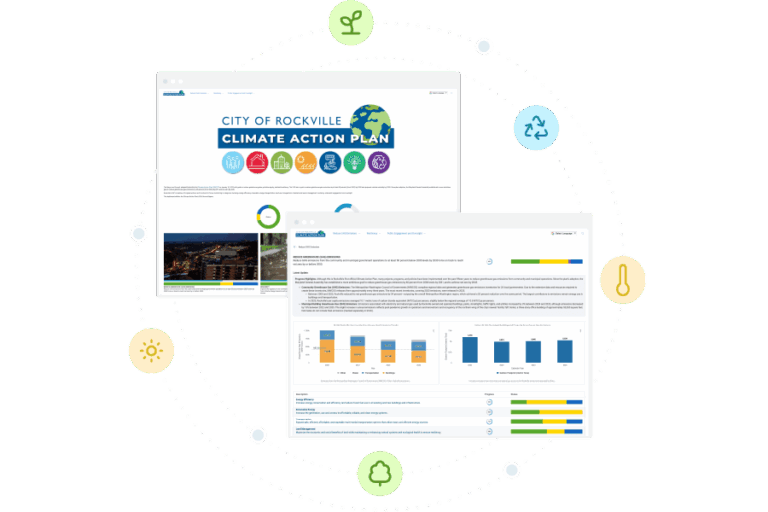 Climate Action Plan Dashboard Examples | Envisio
