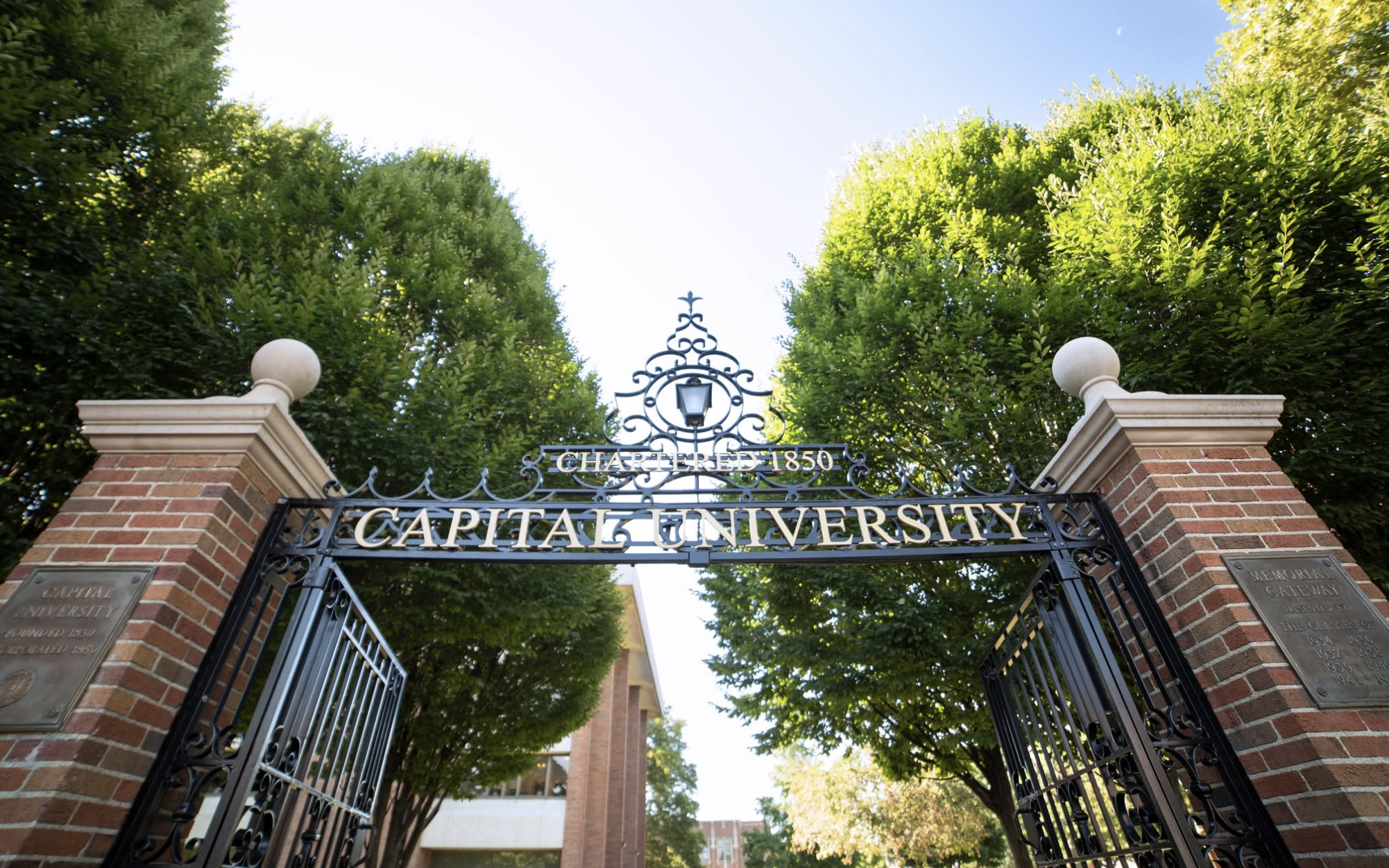 Capital University gates
