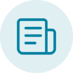 icon resembling a newspaper